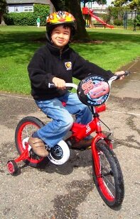 Lightning McQueen Bike