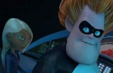 The Incredibles Mirage and Syndrome characters